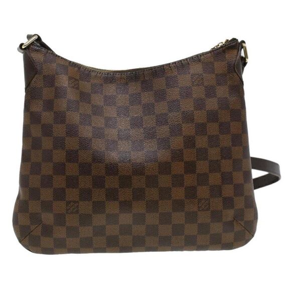 LOUIS VUITTON Damier Ebene Bloomsbury GM Shoulder Bag - Picture 3 of 12